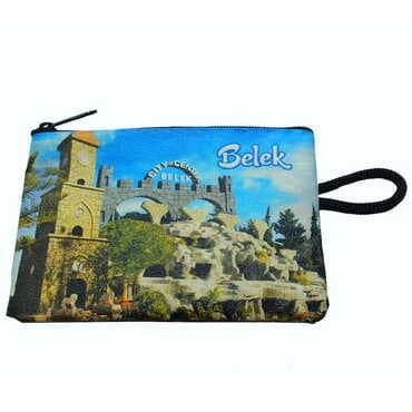 Belek Themed Turkish Woven Wallet 113x80x8 mm - 5