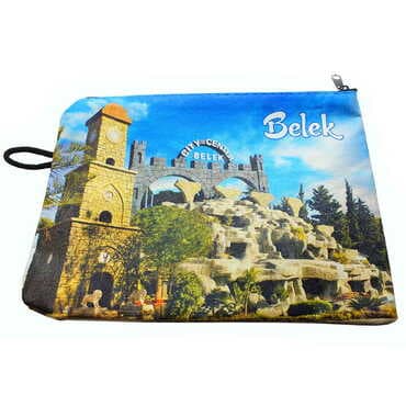 Belek Themed Turkish Woven Wallet 215x155x8 mm - 3