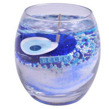 Myros - Belek Themed Glass Transparent Gel Candle