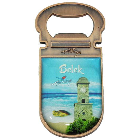 Toptan Belek Temalı Myros Küçük Metal Açacak - 4