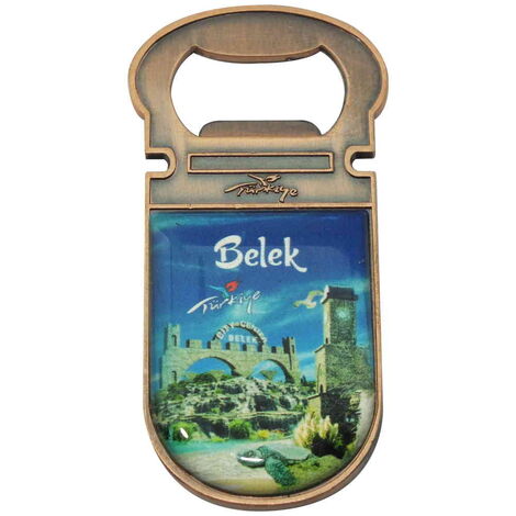 Toptan Belek Temalı Myros Küçük Metal Açacak - 5