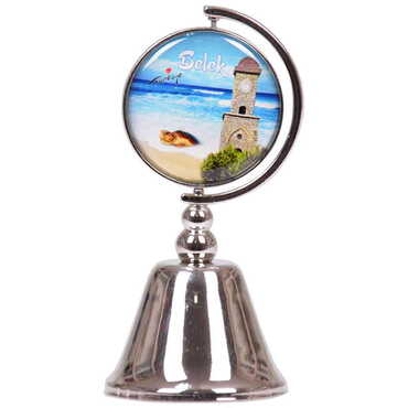 Belek Themed Collectible Souvenir Metal Bell 44x90 mm - 4