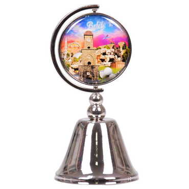 Belek Themed Collectible Souvenir Metal Bell 44x90 mm - 7
