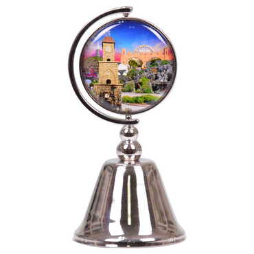 Belek Themed Collectible Souvenir Metal Bell 44x90 mm - 9