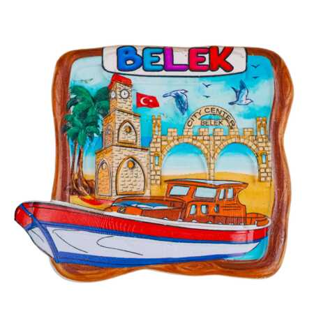 Belek Temalı Myros Yöresel Polyester Magnet - 4