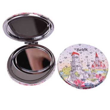 Belek Themed Custom Printed Round Pocket Mirror - 3