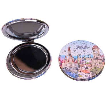 Belek Themed Custom Printed Round Pocket Mirror - 4
