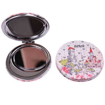 Belek Themed Custom Printed Round Pocket Mirror - 5