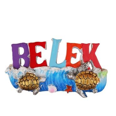 Belek Themed Polyester Printed Fridge Magnet - 13