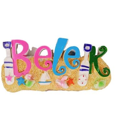 Belek Themed Polyester Printed Fridge Magnet - 12