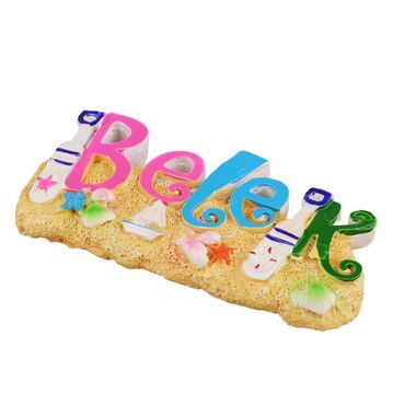 Belek Themed Polyester Printed Fridge Magnet - 28