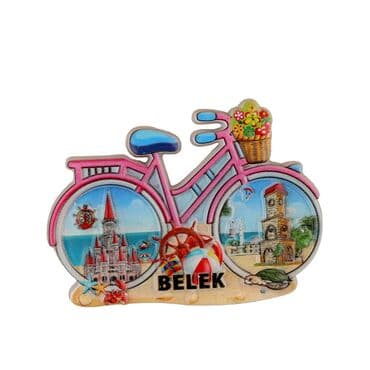 Belek Themed Polyester Printed Fridge Magnet - 14