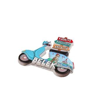 Belek Themed Polyester Printed Fridge Magnet - 22