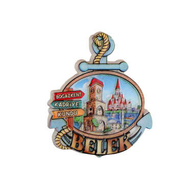 Belek Themed Polyester Printed Fridge Magnet - 2