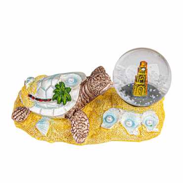 Belek Temalı Polyester İncili Caretta Suluküre 45 Mm - 2