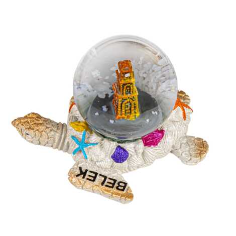 Belek Temalı Polyester Sulu Küre 45 mm - 5