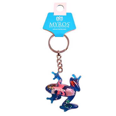 Belek Themed Customised Transparent Polyester Keyring - 4