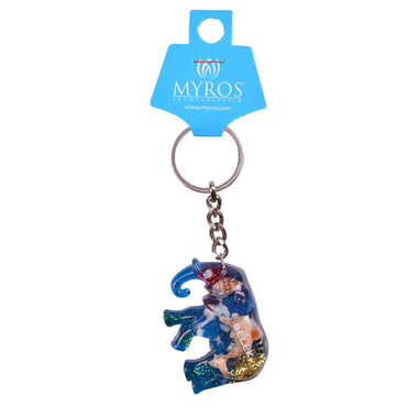 Belek Themed Customised Transparent Polyester Keyring - 13