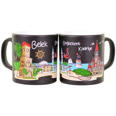Belek Themed Customised Serigraphy Printed Ceramic Mug 82x90 mm - 11