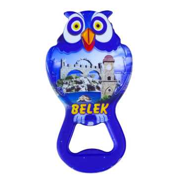 Belek Temalı UV Baskılı Baykuş Açacak - Myros