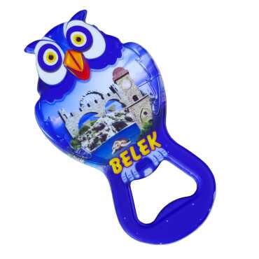 Belek Temalı UV Baskılı Baykuş Açacak - Standart - 2