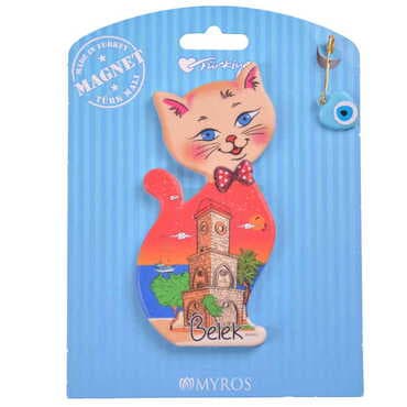 Belek Themed Plastic Base UV Printed Custom Backing Carded Fridge Magnet - 20