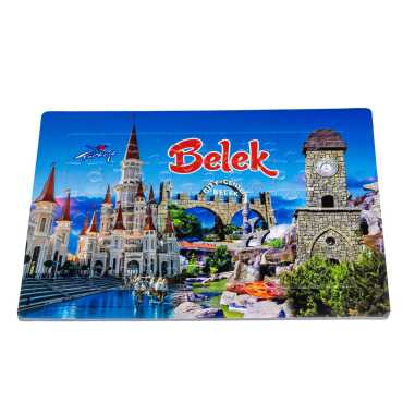 Belek Temalı Uv Baskılı Puzzle 190x270 mm - 3