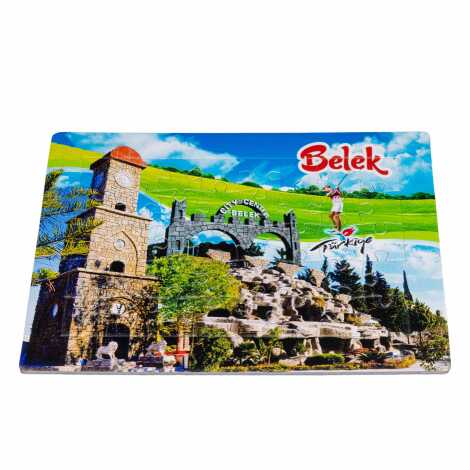 Belek Temalı Uv Baskılı Puzzle 190x270 mm - 4