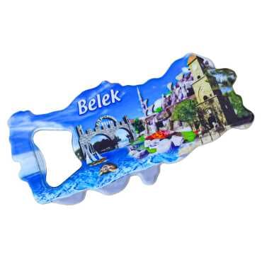 Belek Themed UV Map Bottle Opener - 5