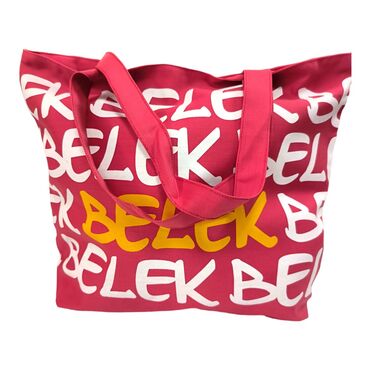 Belek Themed Classic Beach Bag - Thumbnail