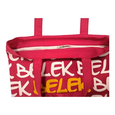 Belek Themed Classic Beach Bag - Thumbnail