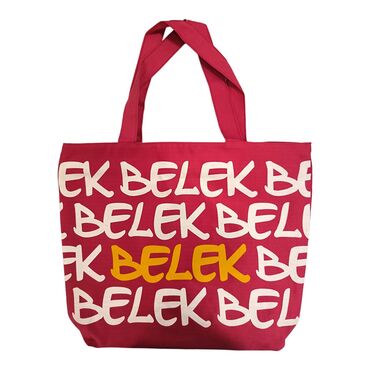 Belek Themed Classic Beach Bag - Thumbnail