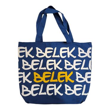 Belek Themed Classic Beach Bag - Thumbnail