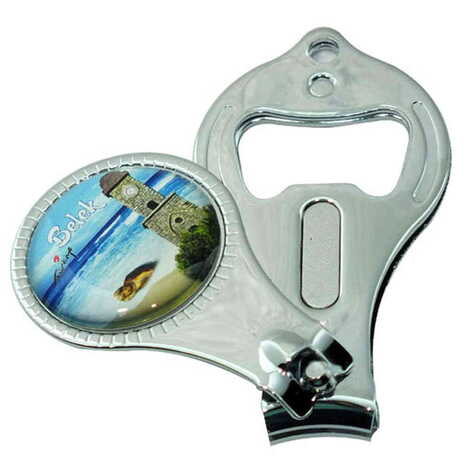 Belek Themed Customised Metal Epoxy Nail Clipper 60x32x14 mm - 1