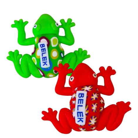 Belek Themed Frog Fimo Refrigerator Magnet - 2