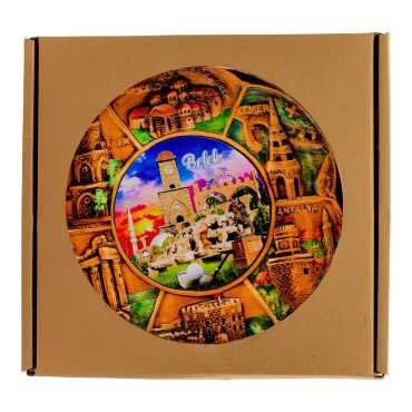 Belek Themed Organic Plaster Plate 15 cm - 2