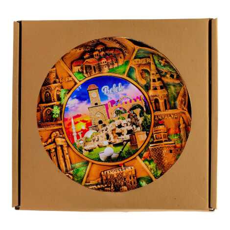 Belek Themed Organic Plaster Plate 15 cm - 2