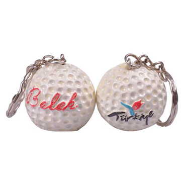 Myros - Belek Themed Polyester Golf Ball Keyring