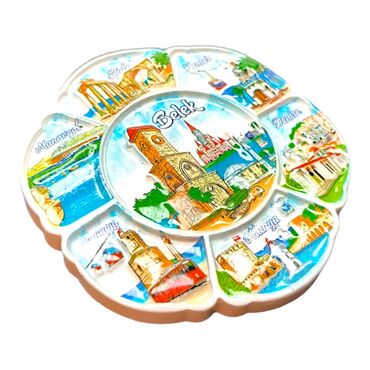 Belek Themed Polyester Printed Fridge Magnet - Thumbnail