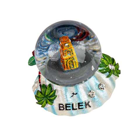 Belek Themed Polyester Water Globe 45 mm - 4
