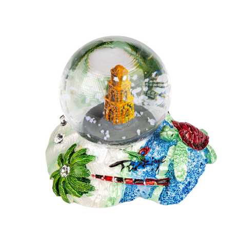 Belek Themed Polyester Water Globe 45 mm - 6