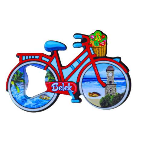 Belek Themed UV Bicycle Bottle Opener - 1