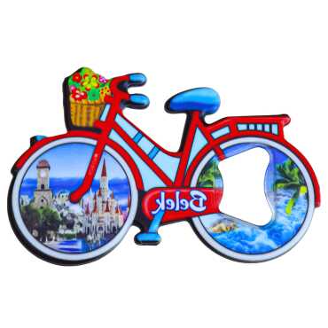 Belek Themed UV Bicycle Bottle Opener - 3