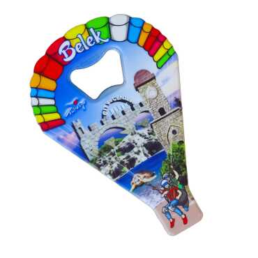 Belek Themed UV Printed Parachute Bottle Opener - 2