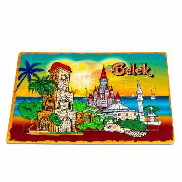 Belek Themed UV Printed Puzzle 190x270 mm - 5