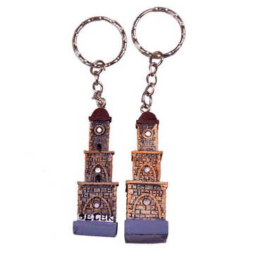 Myros - Belek Tower Themed Polyester Keychain