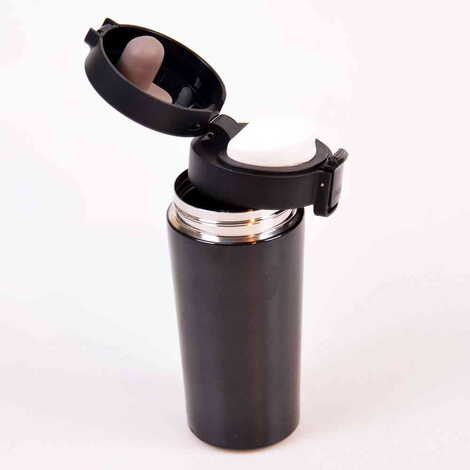 Black Thermo Vacuum Mug 10 Ml - 2