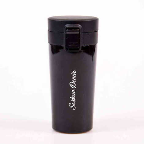 Black Thermo Vacuum Mug 10 Ml - 7