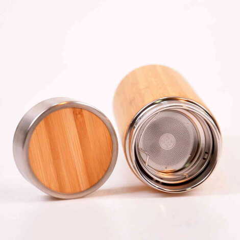 Black Thermo Vacuum Mug 350 Ml - 4