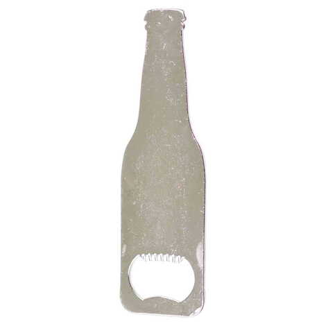 Blank Metal Beer Bottle Shaped Magnetic Opener 130x139 mm - 1